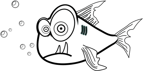 Piranha Clipart Fans - Piranhas Clip Art Png