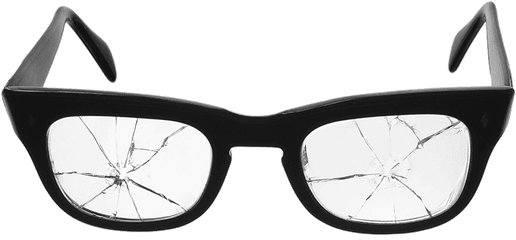 Eyewear Repair Moorestown - Broken Eye Glasses Lens Png