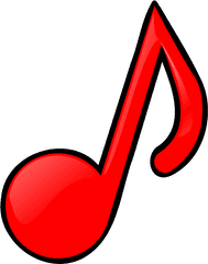 Music Clipart Tune - Music Note Png Color