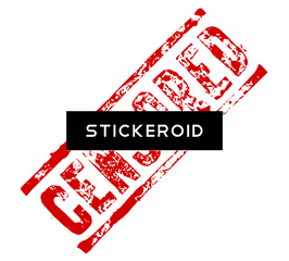 Censored Stamp Tile Coaster Png Image - Censored Sign