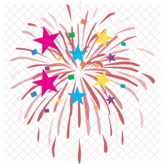 Confetti Icon Of Flat Style - Heijen Png