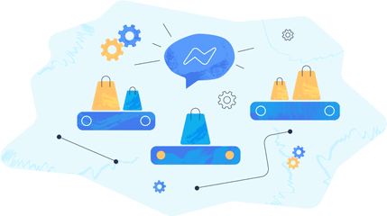 Automated Facebook Messenger Marketing - Tobi Diagram Png