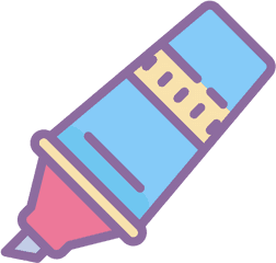 Marker Pen Icon - Free Download Png And Vector Iconos Del Rotulador Creativo Computadora