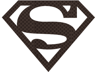 Superman Logo Sticker Gif - Superman Logo Black And White Png