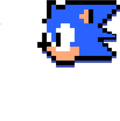 Pixilart - Sonic The Hedgehog Minecraft Png