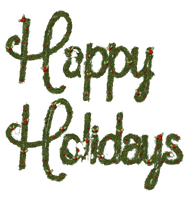 Holidays Glitter Happy HD Image Free - Free PNG