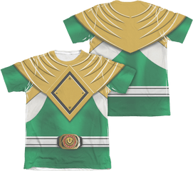 Mighty Morphin Power With Great T Png Green Ranger