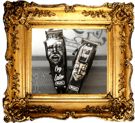 Download Custom Painted Wahl Clippers - Hall Of Fame Frame Png