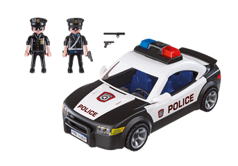 Playmobil Police Cruiser Patrol Car - Playmobil Police Car 5673 Png