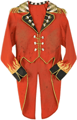 Circus Ringmaster Costume Transparent Png - Stickpng Ringmaster Jacket