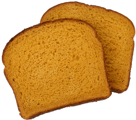 Pumpkin Sliced Veggie Bread Png Image - Bread Slices Png