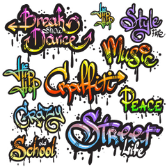 Graffiti Png Photo - Graffiti Words