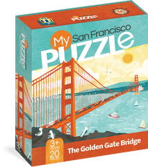 My San Francisco Puzzle The Golden Gate Bridge - San Francisco Png