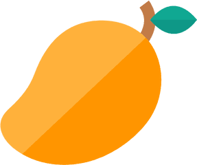 Mango Clipart Png - Mango Flat Icon