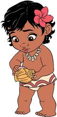 Moana Free Download Hd Posted By Michelle Sellers - Baby Moana Clipart Png