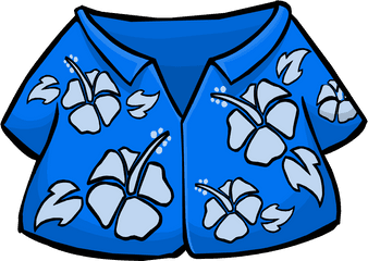 Club Penguin Rewritten Wiki - Transparent Background Hawaiian Shirt Clipart Png