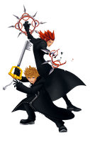 Kingdom Hearts Roxas Free Download PNG HQ