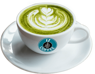 Hot Macha Green Tea Latte - Kopi Green Tea Latte Png