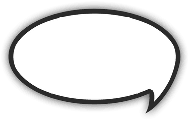 Download Comic Book Bubble Text - Elipse Circle Png