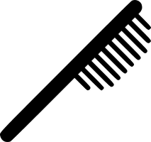 Hair Black Brush Free Photo - Free PNG