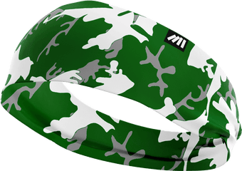 Headband Camo Fortress Brigade - Red And White Sport Headband Png