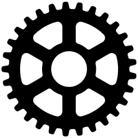 Vector Gears HD Image Free - Free PNG