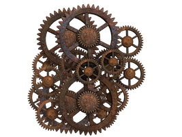 Steampunk Gear Clipart - Free PNG