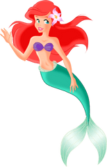 Walt Disney Company Princess - Ariel The Little Mermaid Disney Princesses Png