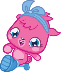 Walking Girl Clipart Png - Poppet Moshi Monsters Stickers