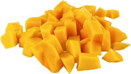 Fruit Mango Parts - Transparent Mango Cubes Png