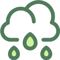 Rain Raining Png Icon - Clip Art