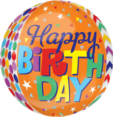 Happy Birthday Foil Balloon Png Transparent Images All - Transparent Background Birthday Balloon Png