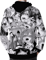 Ahegao U2013 Vapor95 - Ahegao Hoodie Png