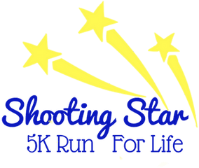 Shooting Star 5k Run Walk For Lifersvpa - Vertical Png