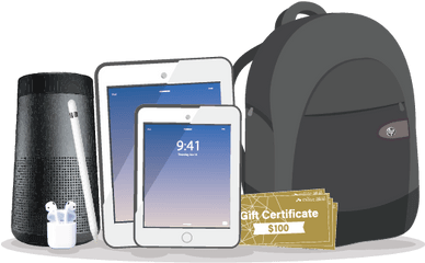 Win An Ipad Airpods Bose Bluetooth Speaker And More - Take Iphone Png