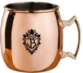 Crest Moscow Mule Mug - Copper Mule Mugs Png