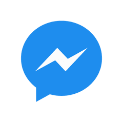 Facebook Fb Logo Messenger Social - Facebook Messenger Logo Icon Png