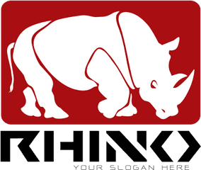 Logo Design Gallery Inspiration - Red Rhino Png