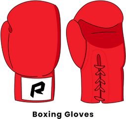 Boxing Gloves - Illustration Png