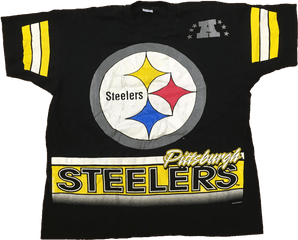 Pittsburgh Steelers Vintage Tee Shirt Xl - Sports Jersey Png