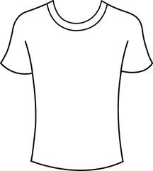 T - Transparent T Shirt Clipart Png