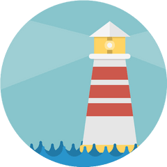 Lighthouse - Free Buildings Icons Lighthouse Icon Png