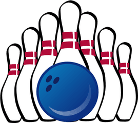 Bowling Ball And Pins Clip Art - Bowling Clip Art Bowling Pins Png