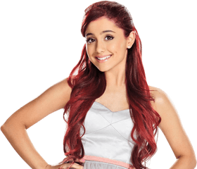 Ariana Grande Red Hairs Png Image - Ariana Grande Red Hair Sam And Cat