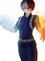 Tv Todoroki Shoto Character Picture - Free PNG