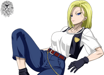 Download Android 18 - Android 18 X Android 17 Png