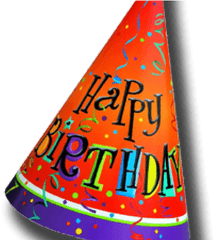 Download Transparent Birthday Party Hat - Birthday Party Hat Png