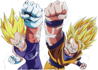 Download Goku Vegeta Png - Goku And Vegeta Ssj2