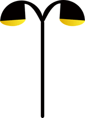 Street Light Lamp - Street Lamp Clip Art Png