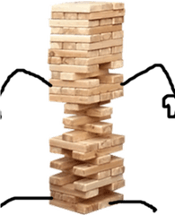 Jenga - Lumber Png